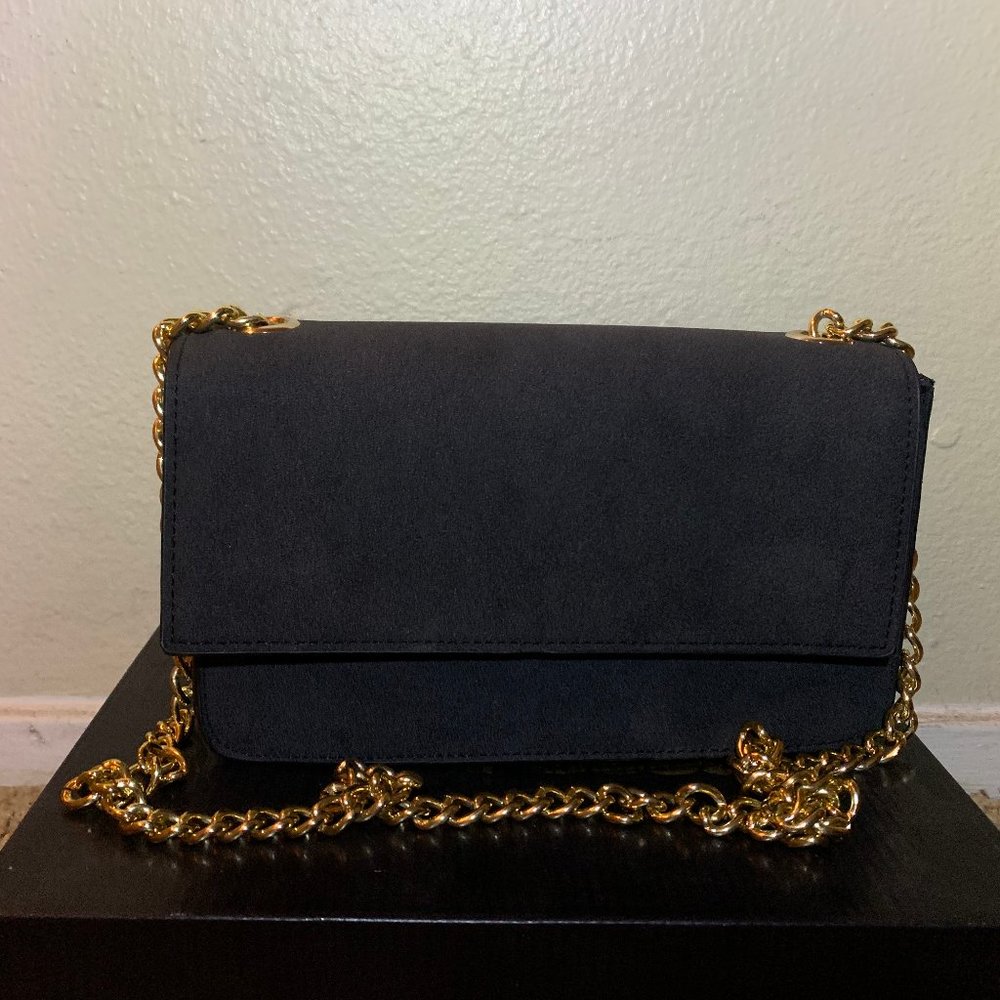 SOLD Charcoal Boxy Purse